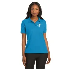 Ladies Silk Touch™ Polo  (Best Seller!)  - EMBROIDERED LOGO