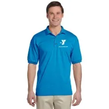 Youth-Teen-Family Staff - Adult DryBlend Jersey Knit Sport Shirt - Screen Print w/ Left Chest Y Montclair 