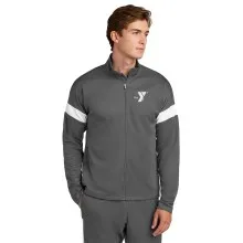 Mens Full Zip Track Jacket - Screen Print